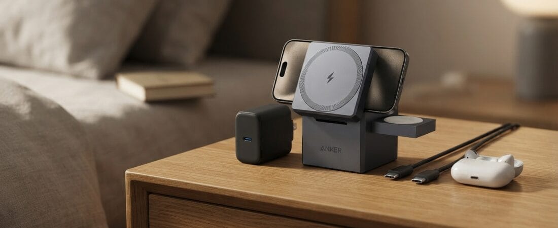 Best 3-in-1 MagSafe Charging Stand 2026: Our Research Pick — Anker 3-in-1 Cube