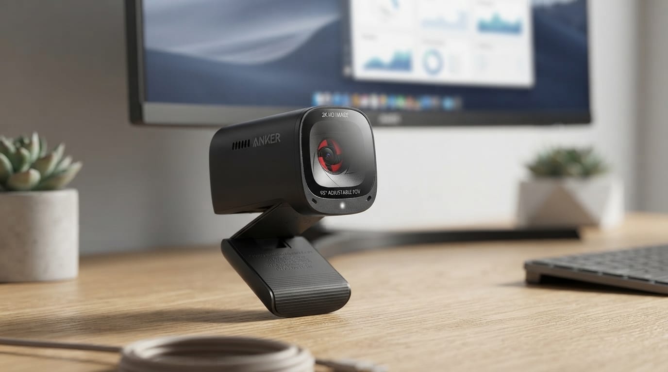 Best Webcam 2026: Our Research Pick — Anker PowerConf C200