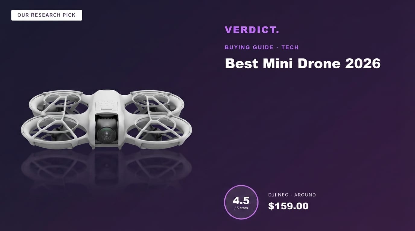 Best Mini Drone 2026: Our Research Pick — DJI Neo