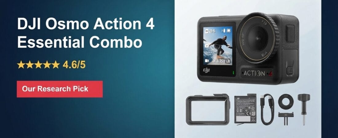 Best Action Camera 2026: Our Research Pick — DJI Osmo Action 4