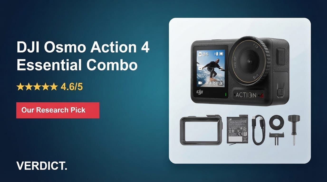Best Action Camera 2026: Our Research Pick — DJI Osmo Action 4
