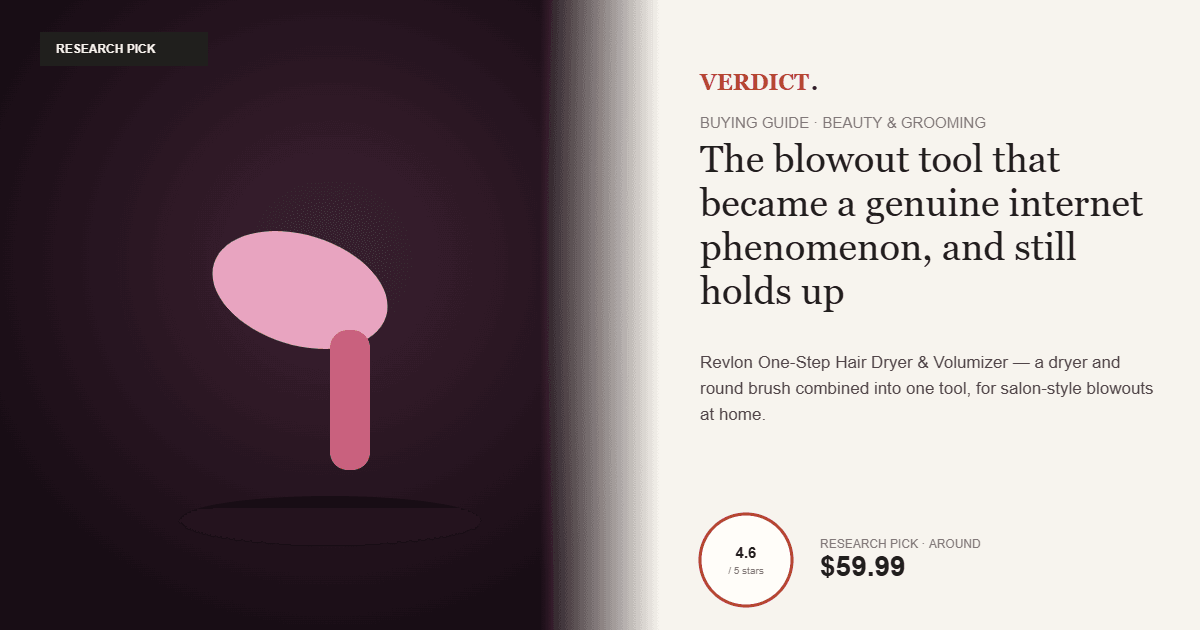 Best Volumizing Hair Dryer 2026 — Our Research Pick: Revlon One-Step Volumizer