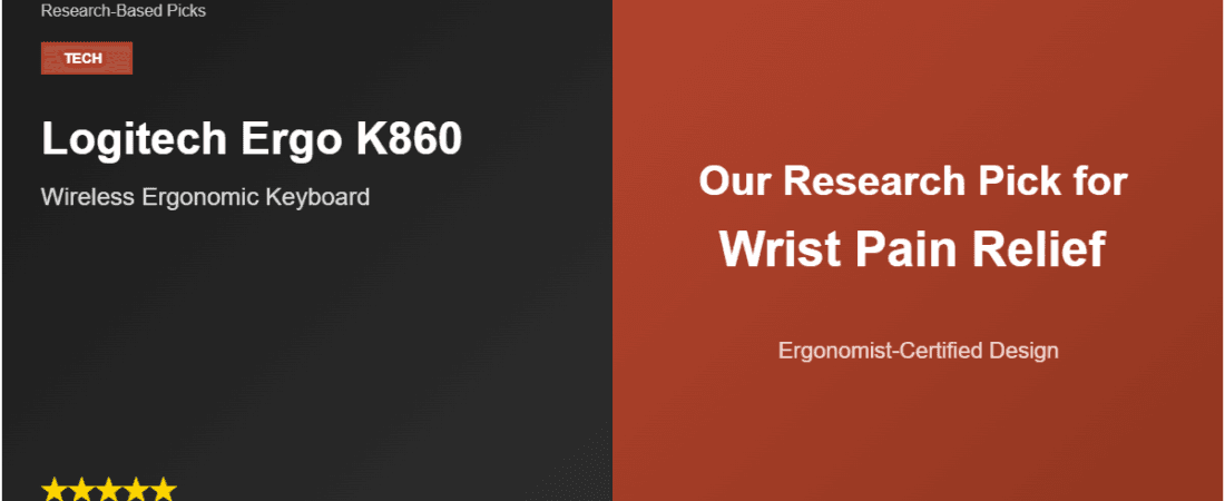 Best Ergonomic Keyboard 2026 — Our Research Pick: Logitech Ergo K860
