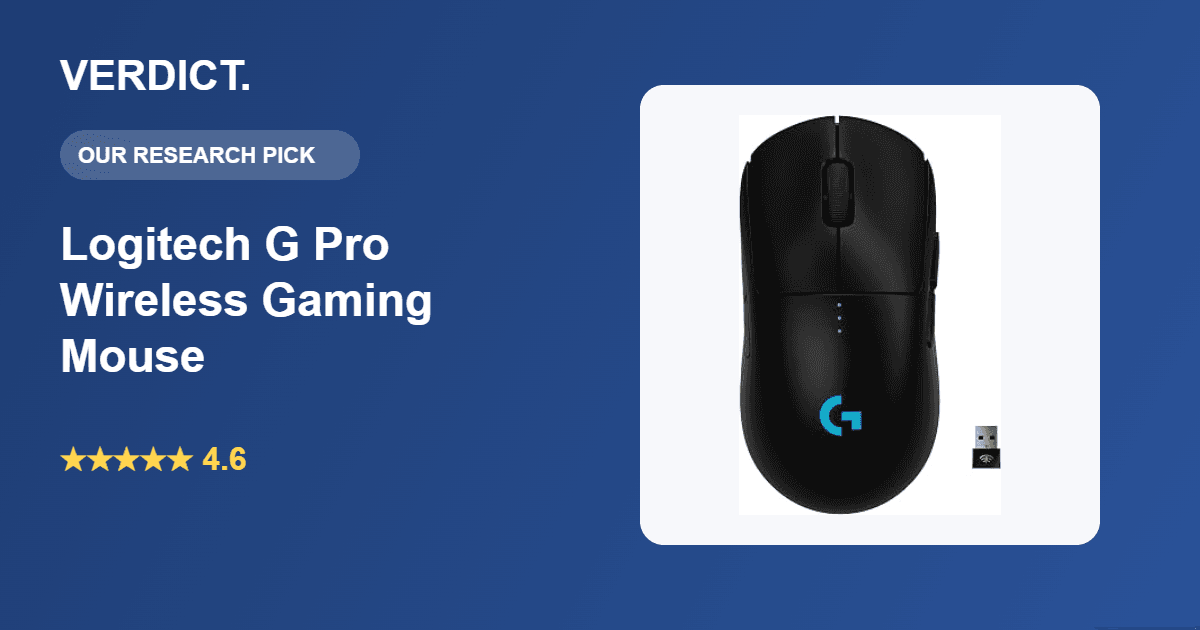 Best Esports Gaming Mouse 2026: Our Research Pick — Logitech G Pro Wireless