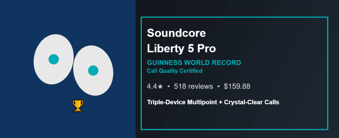 Best Noise-Cancelling Earbuds for Calls 2026: Our Research Pick — Soundcore Liberty 5 Pro