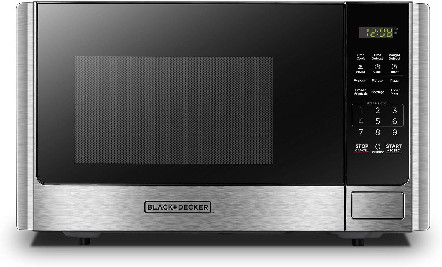 Best Compact Countertop Microwave 2026: Our Research Pick — BLACK+DECKER 0.9 Cu.Ft Stainless Steel