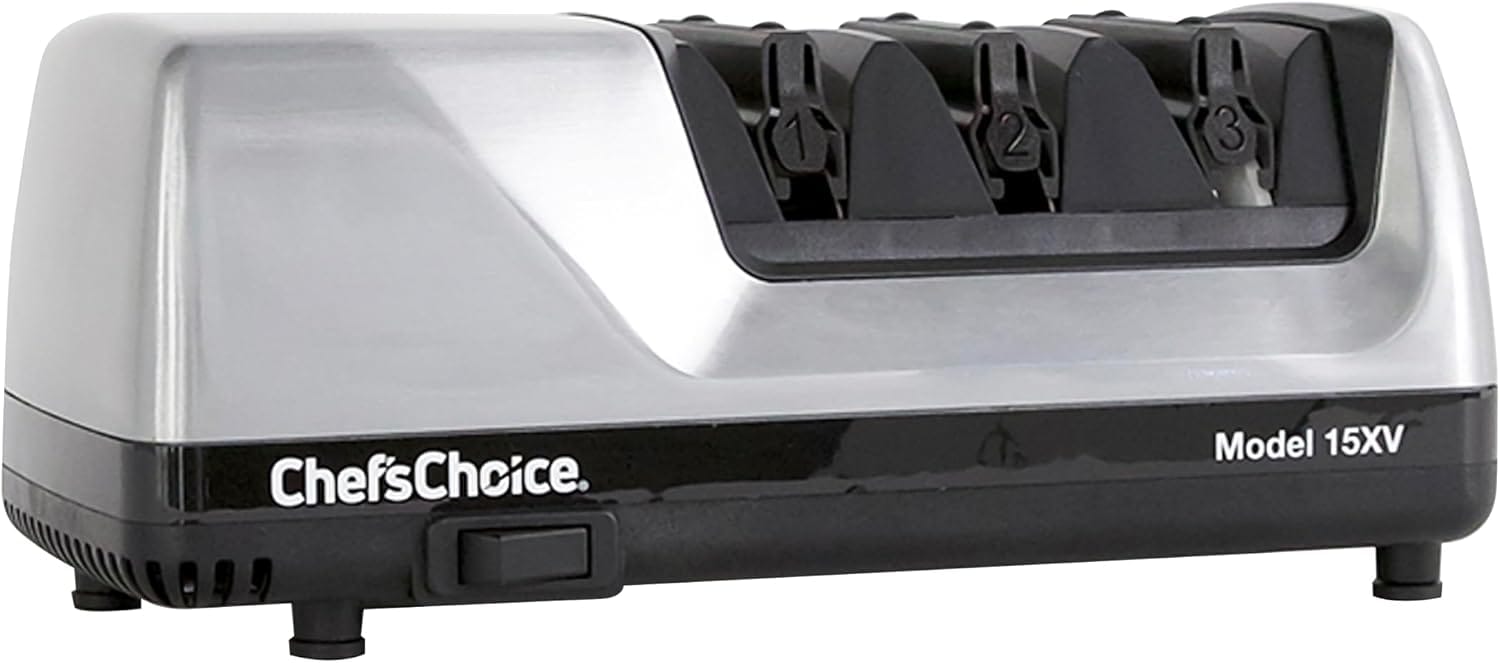 Best Electric Knife Sharpener 2026: Our Research Pick — Chef’sChoice 15XV Professional