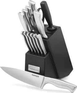 Cuisinart 15-Piece Stainless Steel Knife Block Set