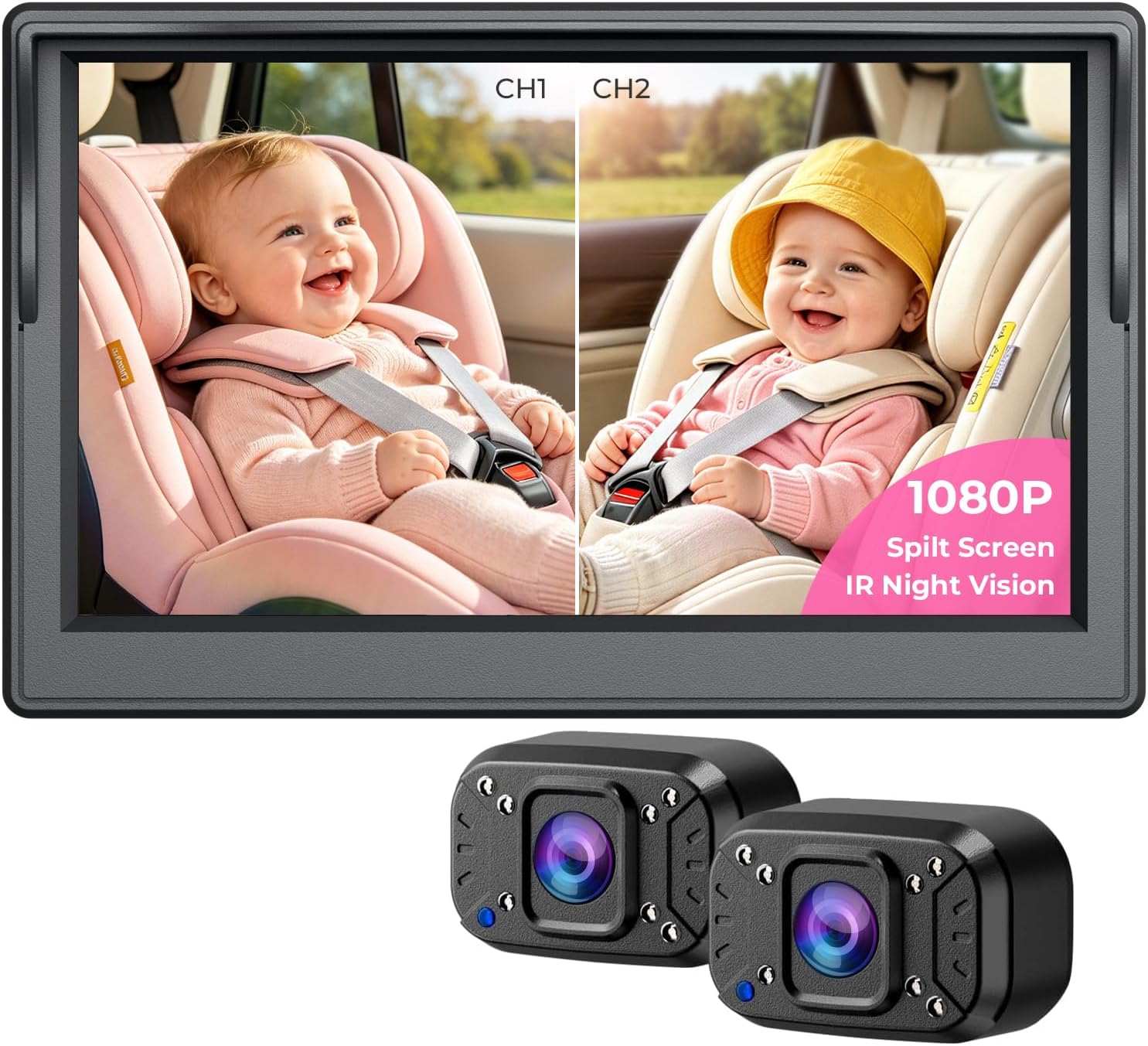 Dual Baby Car Camera With Split-Screen Monitor: Itomoro Review