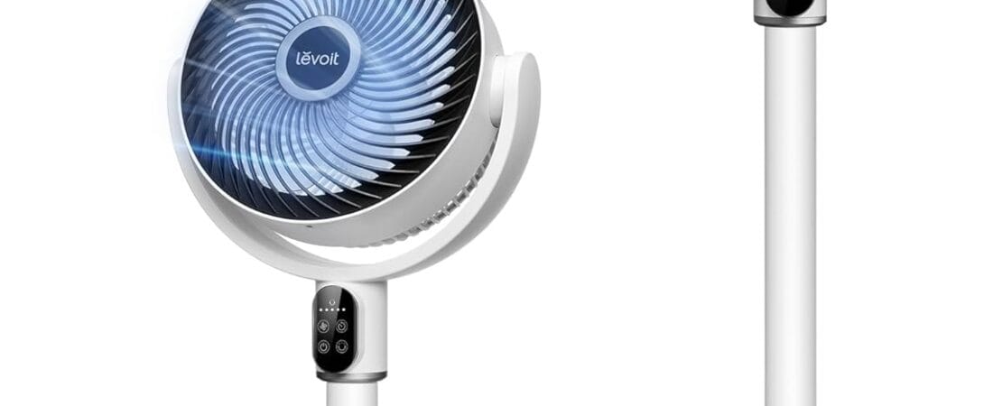 Best Quiet Bedroom Fan 2026: Our Research Pick — Levoit Standing Fan