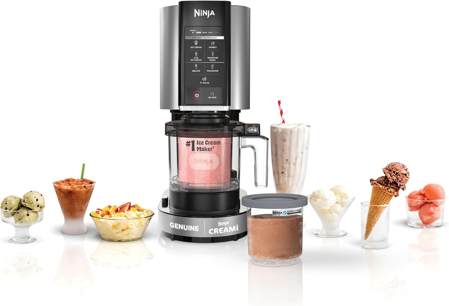 Best Ice Cream Maker 2026: Our Research Pick — Ninja CREAMi NC301