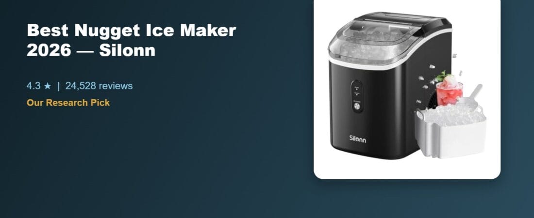 Nugget Ice Maker With Alexa Control: Silonn Review
