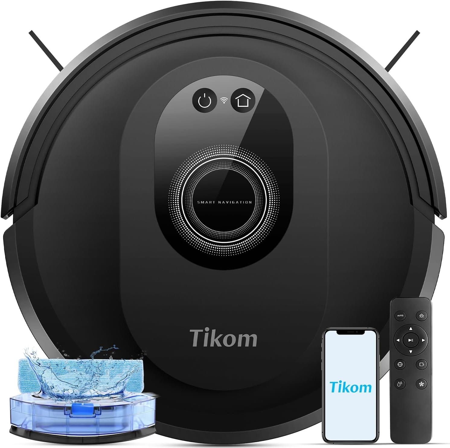 Robot Vacuum and Mop Combo With Self-Empty Base: Tikom G8000 Max Review