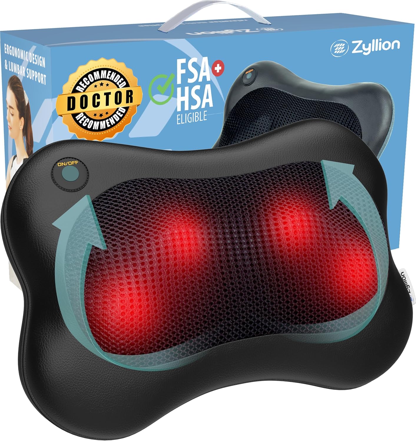 Best Neck and Back Massager 2026: Our Research Pick — Zyllion ZMA-13 Shiatsu