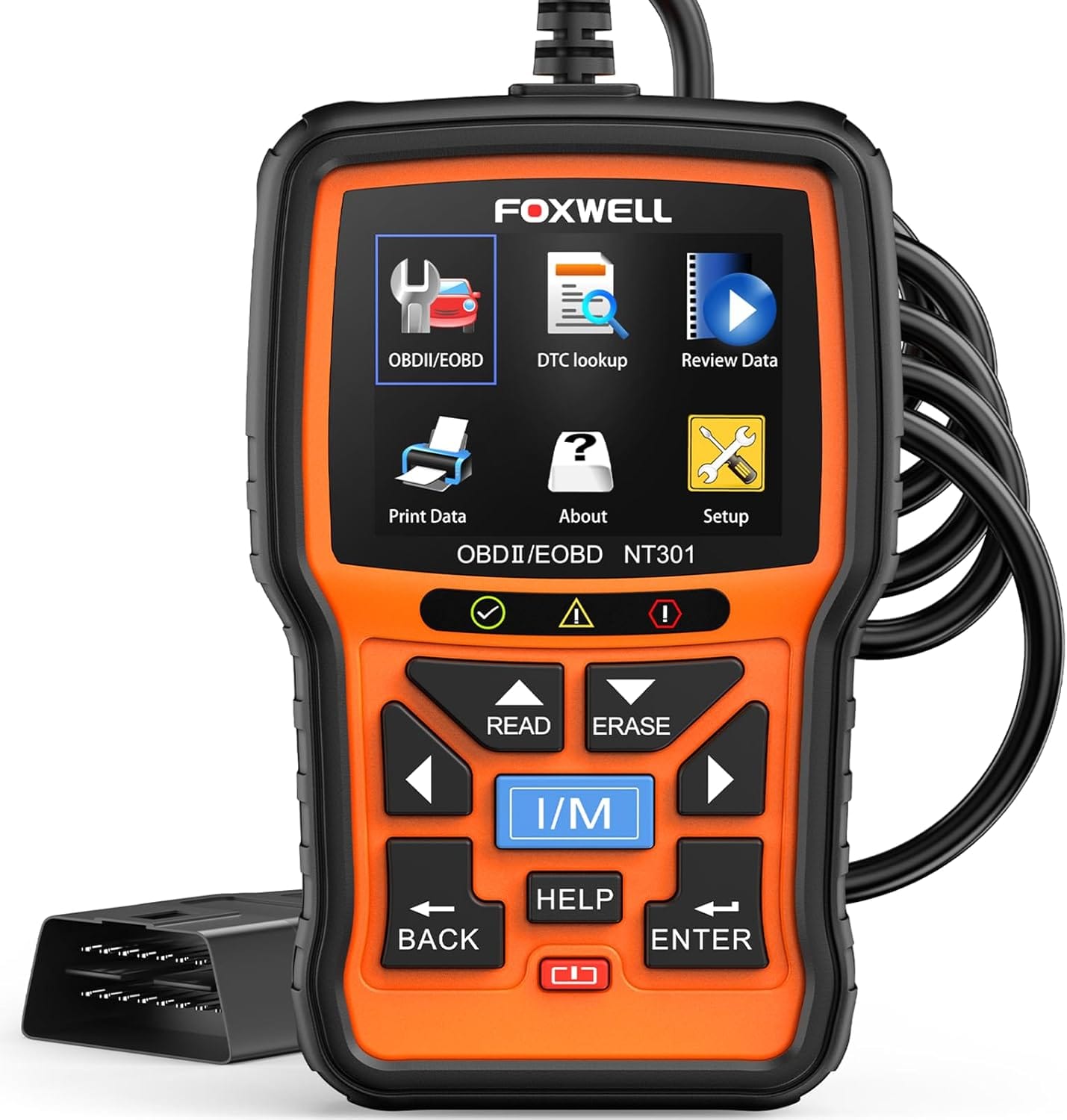 Standalone OBD2 Scanner With a Built-In Color Screen: FOXWELL NT301 Review