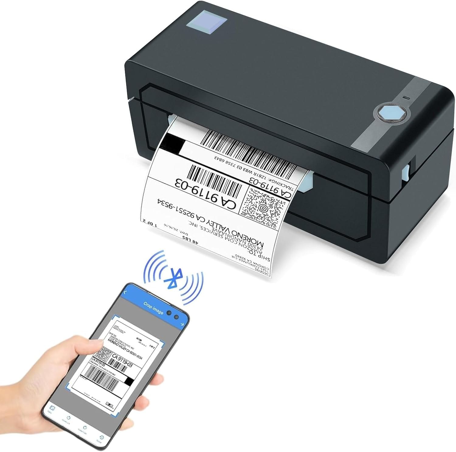 Bluetooth Thermal Shipping Label Printer With No Ink Required: JADENS 4×6 Review