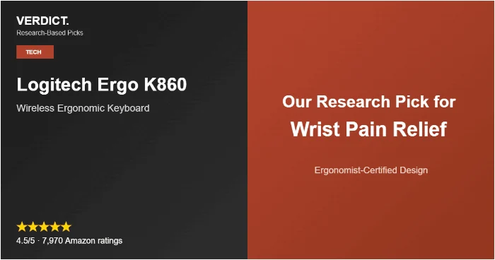 Best Ergonomic Keyboard: Our Research Pick — Logitech Ergo K860