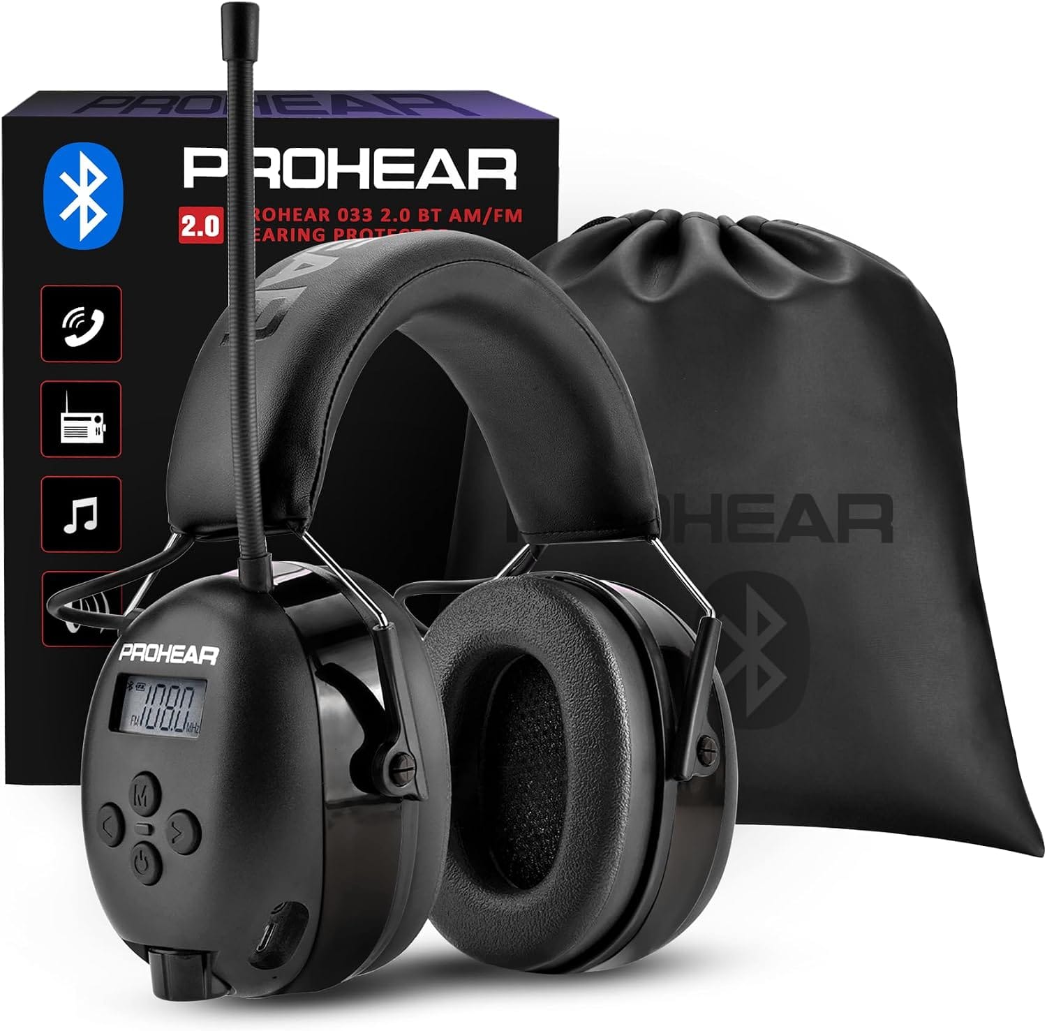 Bluetooth Hearing Protection for Yard Work: PROHEAR 033 Review