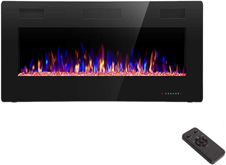 Best Electric Fireplace 2026: Our Research Pick — R.W.FLAME 36-Inch Recessed & Wall Mounted