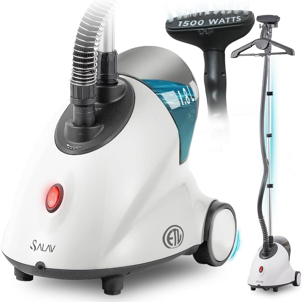 Best Garment Steamer 2026: Our Research Pick — SALAV GS18 Full-Size Steamer
