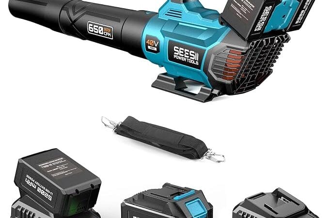 SEESII 40V Cordless Leaf Blower Review: Gas-Blower Power Without the Gas