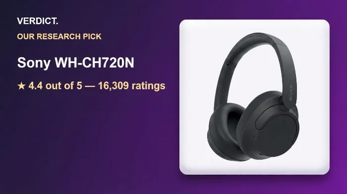 Best Work-From-Home Headphones 2026: Our Research Pick β Sony WH-CH720N