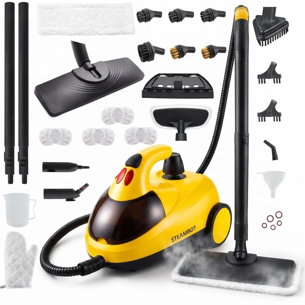 STEAMBOT Steam Cleaner Review: The Chemical-Free Fix for Grout, Cars, and Couches