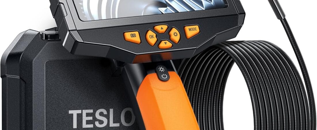 Best Borescope Inspection Camera 2026: Our Research Pick — Teslong 5″ Dual Lens