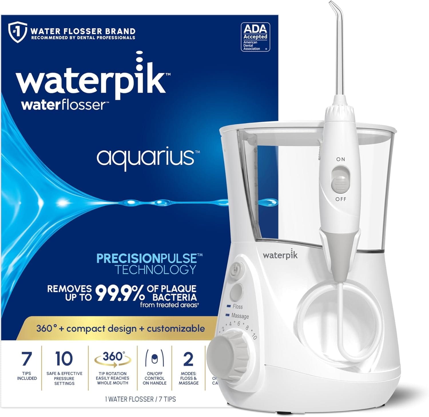 Best Water Flosser 2026: Our Research Pick — Waterpik Aquarius WP-660